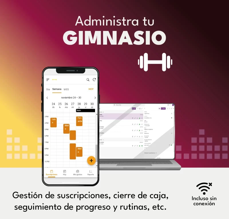 Gimnasio_11zon App para Gimnasio